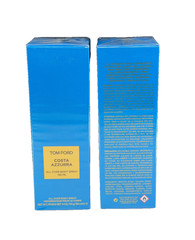 Tom Ford Costa Azzura All Over Body Spray 8 oz LOT OF 2 (4 oz+4 oz) New In Box