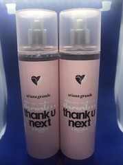(2) Ariana Grande Thank U Next for Women 8.0 oz Perfumed Body Mist Brand New