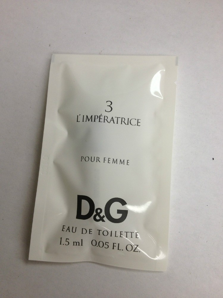 L’Imperatrice 3 By Dolce & Gabbana 5 Spray Vials EDT .05oz Extremly Rare Item