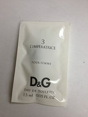 L’Imperatrice 3 By Dolce & Gabbana 5 Spray Vials EDT .05oz Extremly Rare Item
