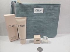 Chloé Set Perfume and Body Lotion and Makeup Gift Set for Women New In Box Gift