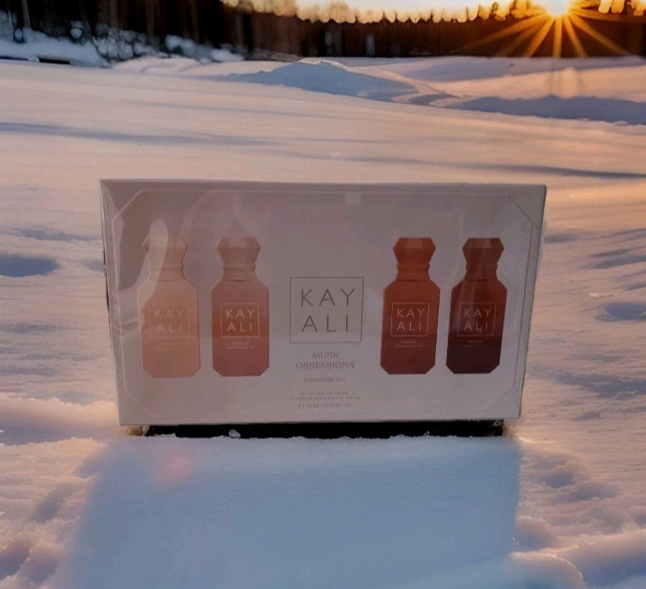 4 x KAYALI MUSK OBSESSION MINI SET 10ML MATCHA, SANTAL, LATTE, BOUQUET NEW ✅️ 🤎