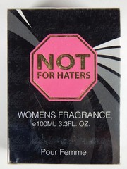 HTF ALL STAR MOTIVATION NOT FOR HATERS POUR FEMME WOMENS PERFUME 3.3oz 100ML NEW