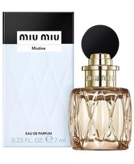 MIUTINE By MIU MIU Women Pefume 0.23oz / 7ml EDP MINI NEW IN BOX