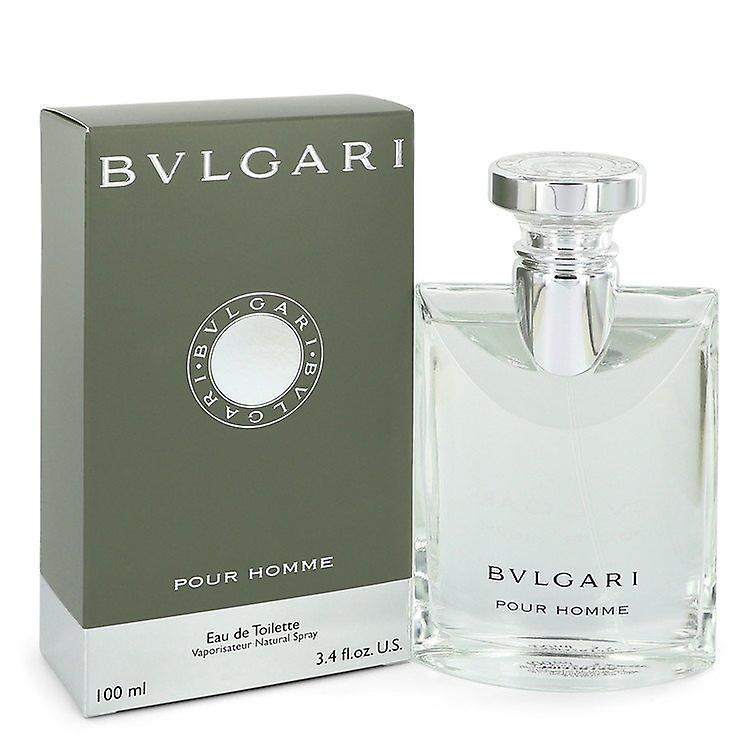 Bvlgari Pour Homme by Bvlagari 3.4oz EDT for Men NEW SEALED Box