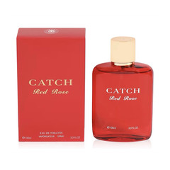 Catch Red Rose Eau de Toilette Spray, Regular Size 3.3 fl oz (Wild Strawberry)