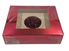 Oscar De La Renta Red Satin Solid Perfume 0.10 Oz. Perfumed Pearly Veil
