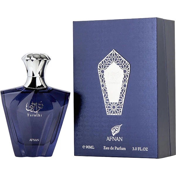 Turathi Blue by Afnan for Men 3oz Eau De Parfum Spray