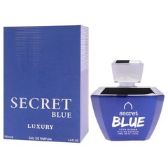 Luxury Collection – Secret Blue by Khalis for Men – 3.4 oz EDP Spray