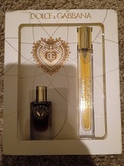 New 2PC Dolce & Gabbana Devotion Eau de Parfum Mini Set (0.33 oz+ 0.17 oz)