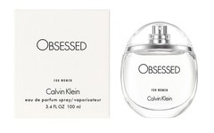 OBSESSED BY CALVIN KLEIN EDP 3.4 OZ / 100 ML FOR WOMEN WITH CAP NEW IN WHITE BOX