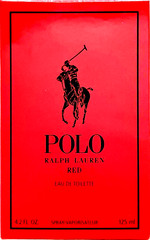 RALPH LAUREN POLO RED EAU DE TOILETTE SPRAY FOR MEN 4.2 Oz / 125 ml BRAND NEW!!!