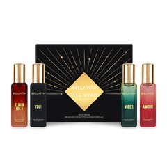 BELLAVITA All Star | Long Lasting Perfume Gift Set for Man EDP 4x20ml Fragrances