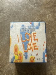 I love love by Moschino for Women Mini Perfume Splash .16 oz. New in Box