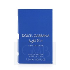 Light Blue Eau Intense by Dolce & Gabbana Eau de Parfum Spray Vial 0.05oz 1.5ml