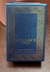 Versace Eros Eau de Parfum 0.17 US fl. oz. 5ml for Men Fragrance