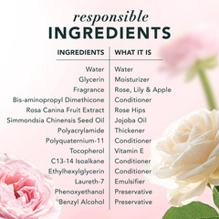 Herbal Essences Rose Perfume Fragrance Hair Spray, Rose Hips, 3.2 oz, 3 Pack
