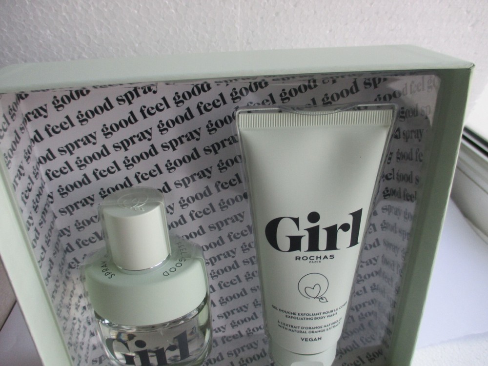 Girl Da ROCHAS Paris Box 2 P Eau De Toilette Women Vap. 60 ML + 100