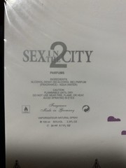 Sex In The City 2 Lust Perfume Gift Set 100ml + 20ml EDP New Factory Sealed
