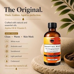 Egyptian Musk Oil Roll On – Exotic Fragrance
