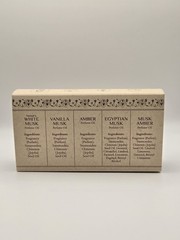 Nemat Perfume Oil Discovery Set 5 x2.5ml/0.85floz Rollerball Minis: Amber & More