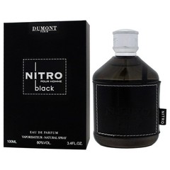 Nitro Black by Dumont for Men – 3.4 oz EDP Spray