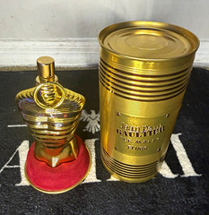 Jean Paul Gaultier Le Male Elixir Spray 2.5 fl oz Vanilla w/ Gold Tin Can