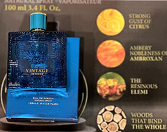 Vintage Heroes Blue for Men Vers Die Hard Fans for Men EDP Perfume