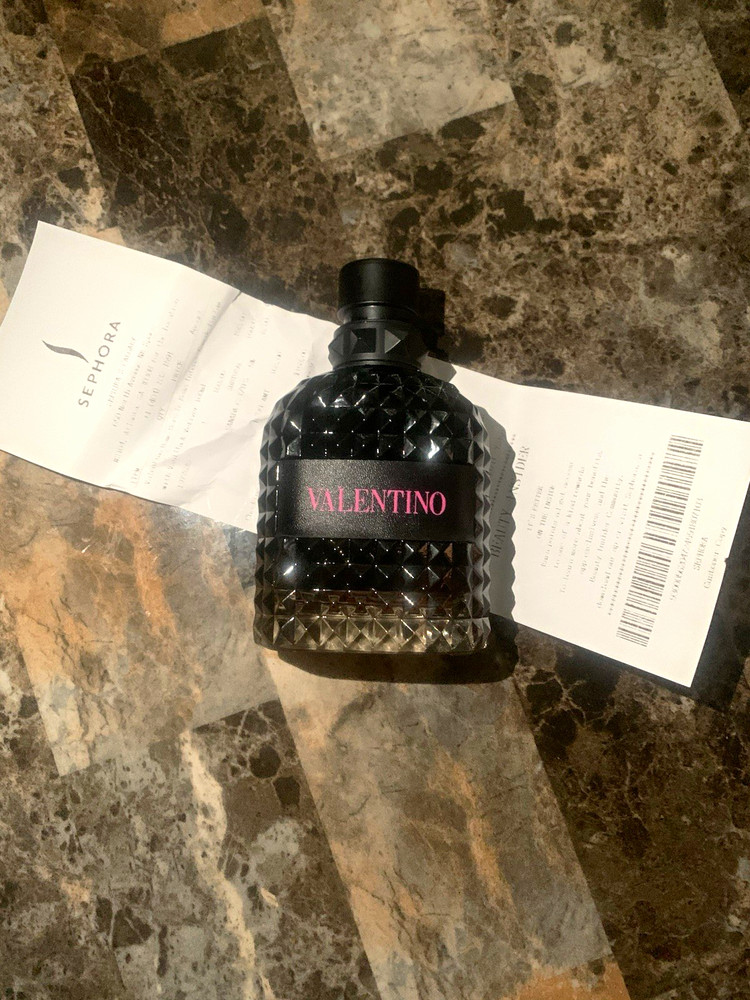 Valentino Uomo Born in Roma Eau de Parfum Spray, Amber Scent, 3.4 fl oz