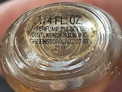 Coty Emeraude Cologne Splash Bulbous-Shape Glass Bottle 1 oz. vintage Rare 60%