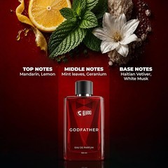 BEARDO Godfather Perfume For Man, 100ml | Aromatic, Spicy Perfume For Men
