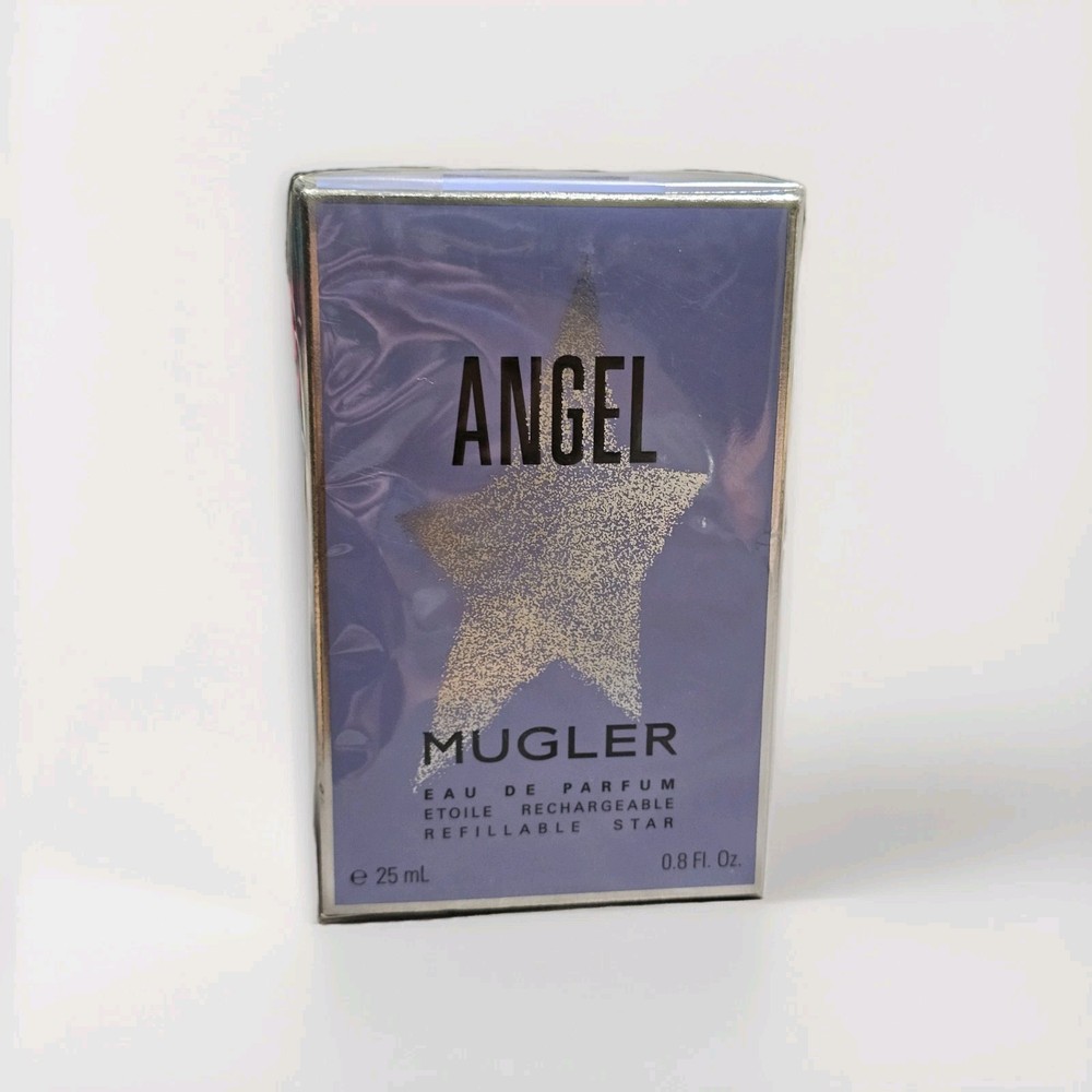 Mugler Angel Eau De Parfum 25ml 0.8Fl oz Refillable Star SEALED