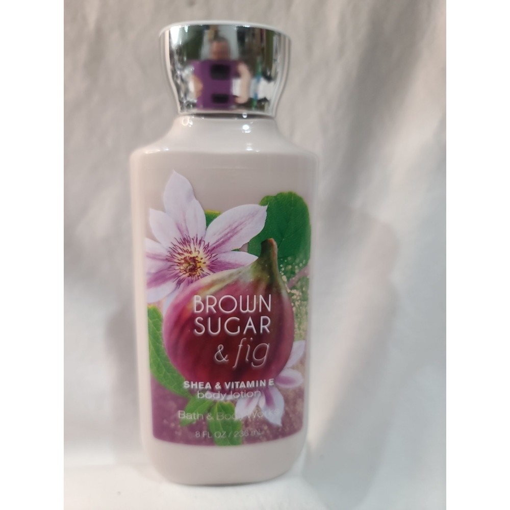 Bath Body Works Brown Sugar Fig Shea Body Lotion 8 oz Discontinued