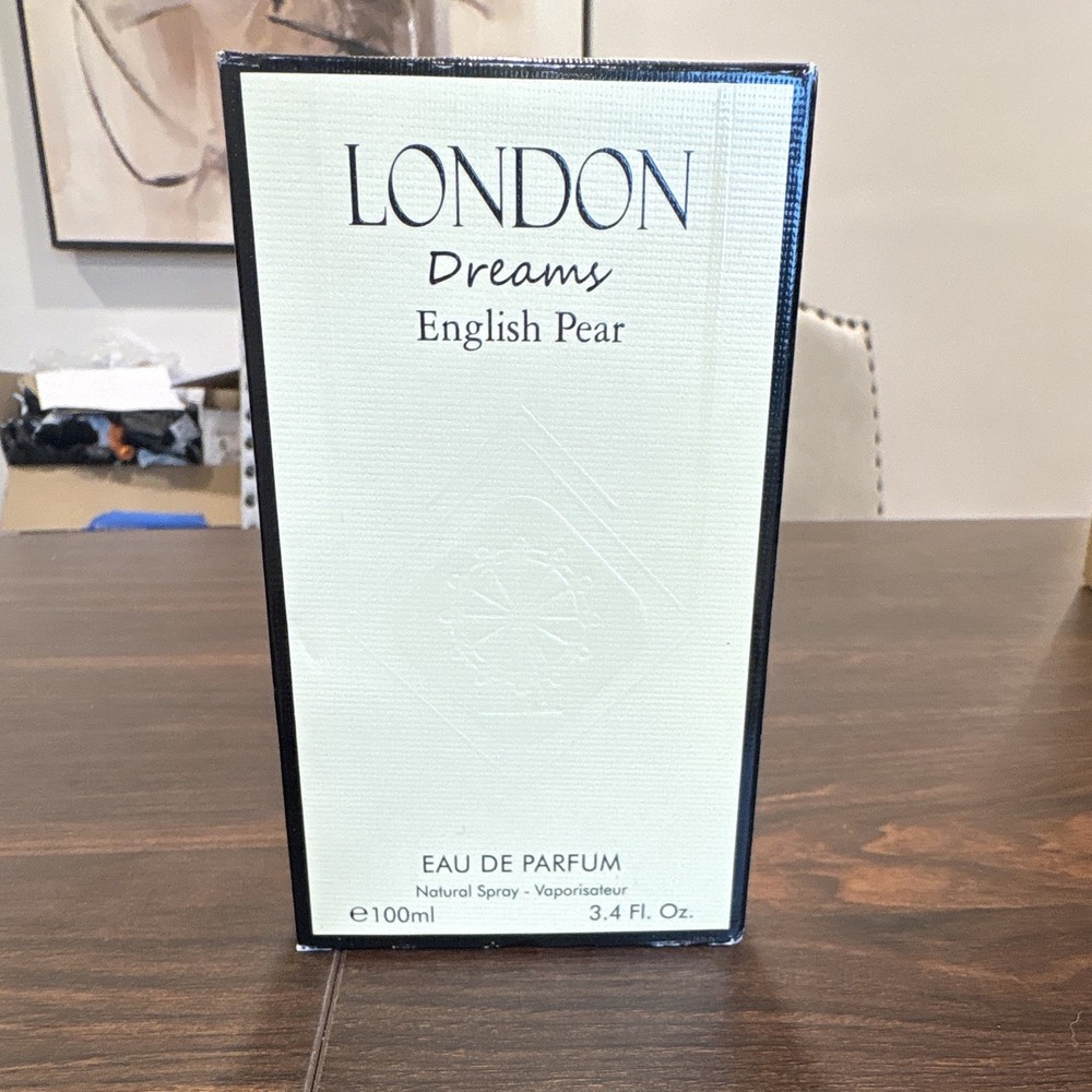 London Dreams English Pear Eau de Parfum Spray, Regular Size 3.4 fl oz