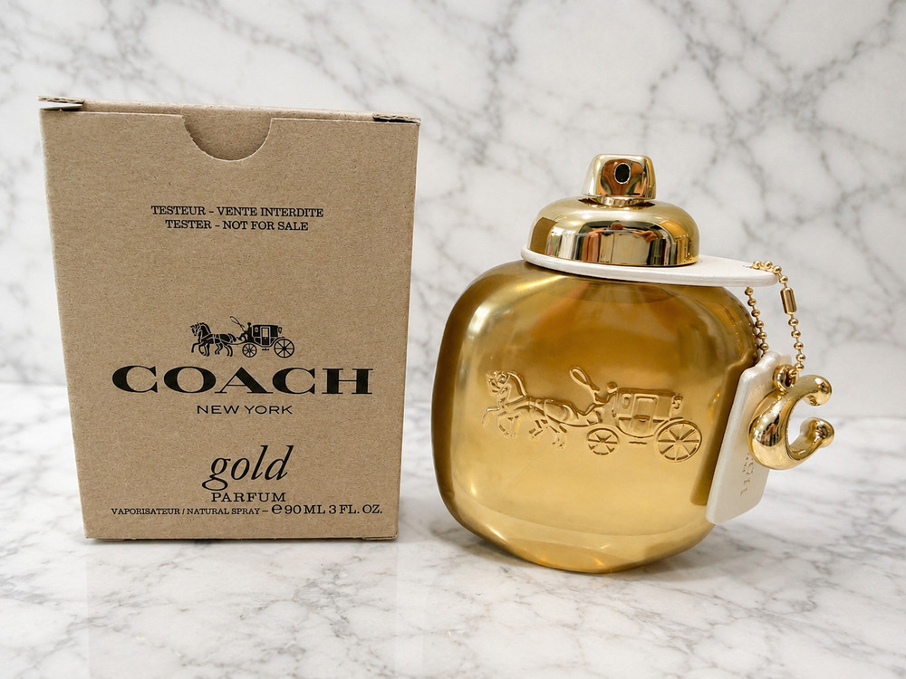 Coach Gold Parfum Spray for Women 3 oz – New in Box