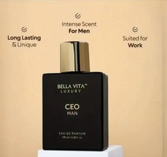 Bellavita Luxury CEO Eau de Parfum 3.38 oz /100ml Mens Cologne