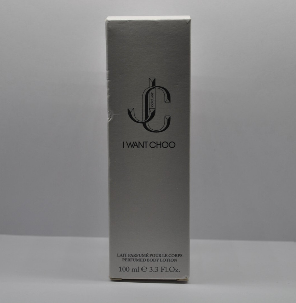 Jimmy Choo I Want Choo Perfumed Body Lotion 3.3 fl oz (Pack of 1) Boxed