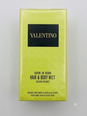 NEW Valentino Born in Roma Golden Coconut Hair & Body Mist 3.4oz 100ml RET $49