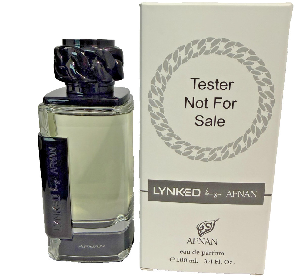 LYNKED Freedom MenAfnan Eau de Parfum Spray 3.4oz / 100ml New Launched White Box