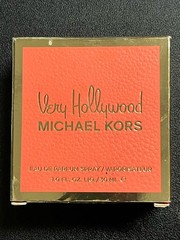 MICHAEL KORS VERY HOLLYWOOD 1 oz EDP SPRAY PARTIAL BOTTLE