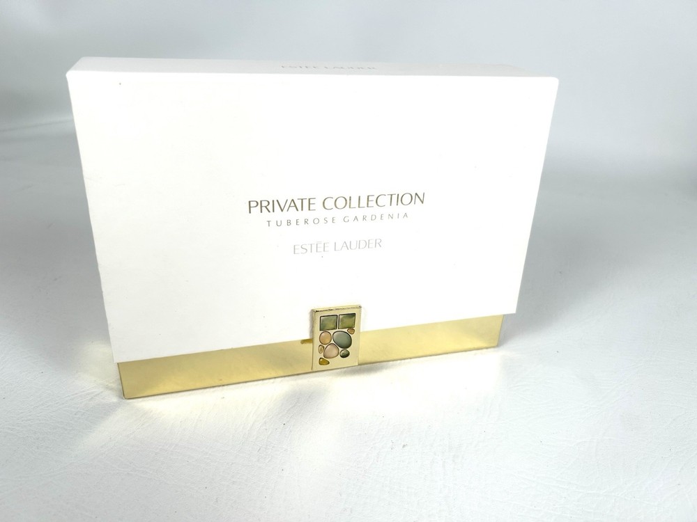 Estee Lauder Private Collection Tuberose Gardenia Set 1 Oz/.14 FL Oz Parfum