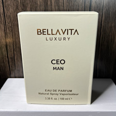 Bella Vita Luxury CEO Man Eau de Parfum Spray, Regular Size 3.38 fl oz Exp 11/28