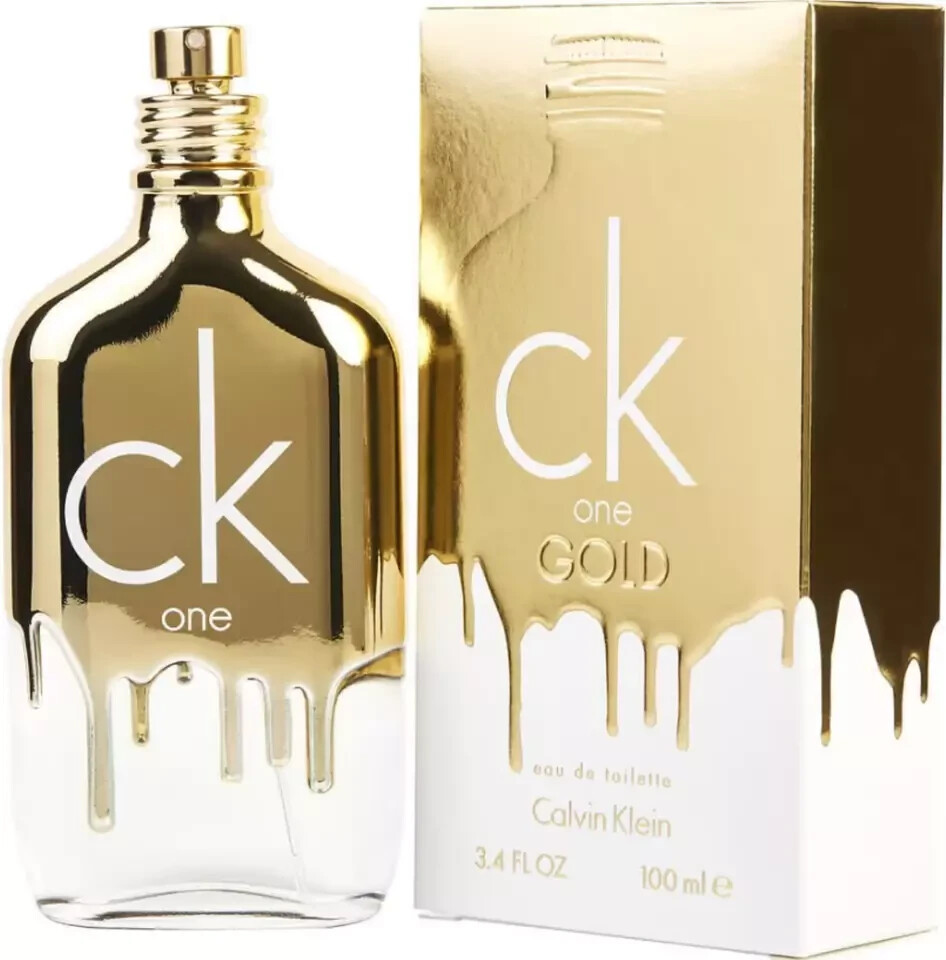 Ck one Gold by Calvin Klein for unisex EDT 3.3 / 3.4 oz New in Box