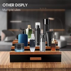 Cologne Organizer for Men 3 Tier of Cologne Display with Drawer Storage Perfume