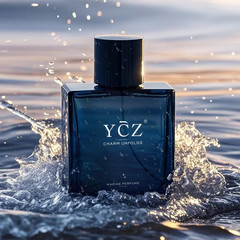 Ycz Charm Unfolds Marine Perfume for Men Long Lasting Fragrance 1.7oz(50ml)