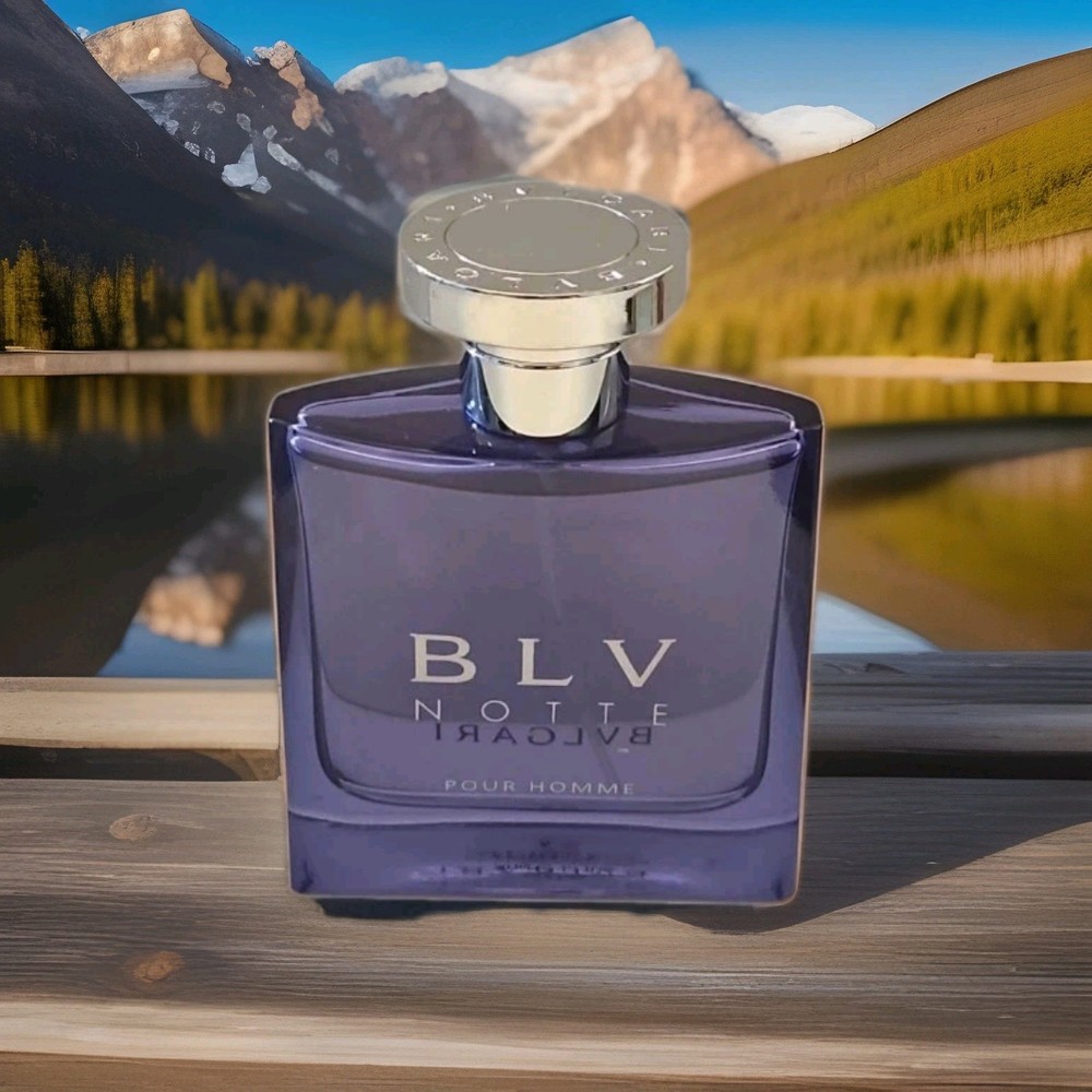 Bvlgari BLV Notte Pour Homme Eau De Toilette 1.7 FL Oz 50ml Rare Original
