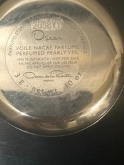 LOT 2 Oscar De La Renta Solid Perfume Perfumed Pearly Veil Made France