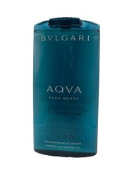 Bvlgari AQVA Pour Homme Shampoo And Shower Gel 3.4 Oz