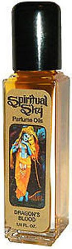 Spiritual Sky Scented Oil, 1/4 oz Bottle: DRAGONS BLOOD (Perfume Oils, Dragon’s)