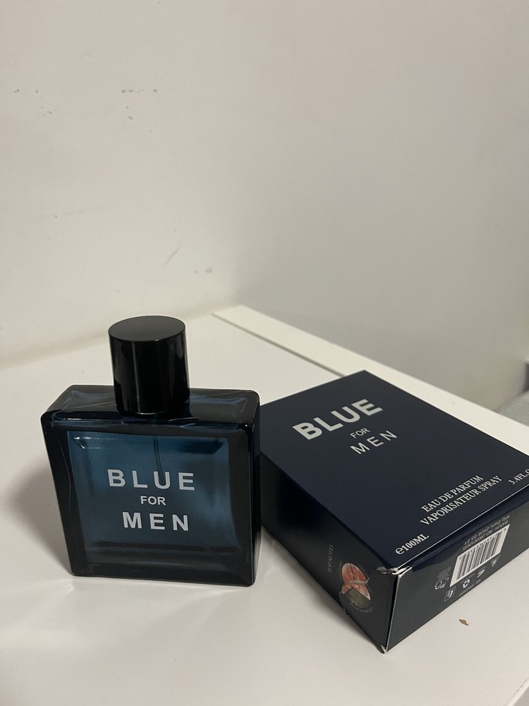 EBC Blue for Men Eau de Parfum Vaporisateur Spray Regular Size 3.4 fl oz